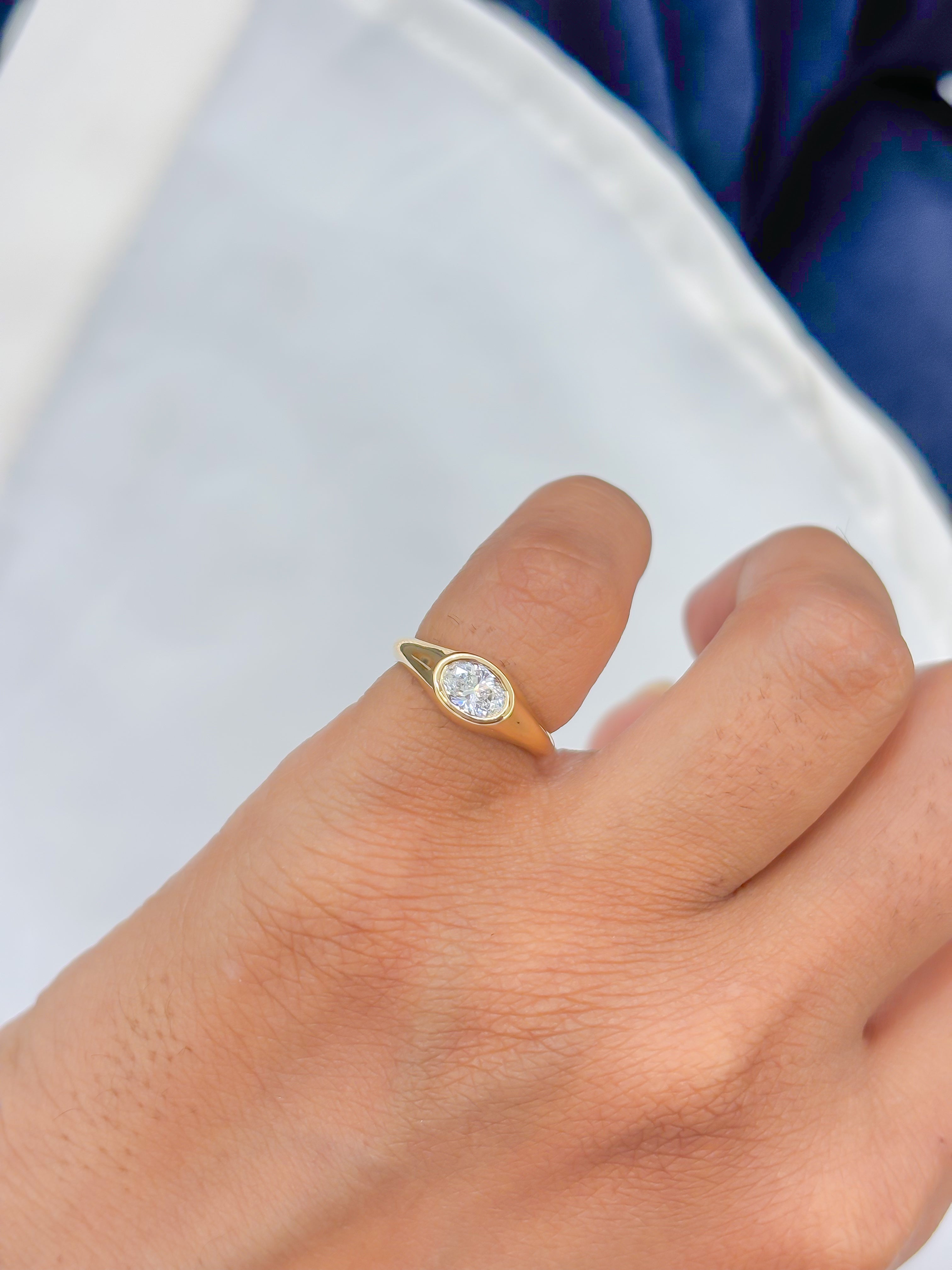 JPRG-4109/10071 Lab Grown Diamond Ring | 14K