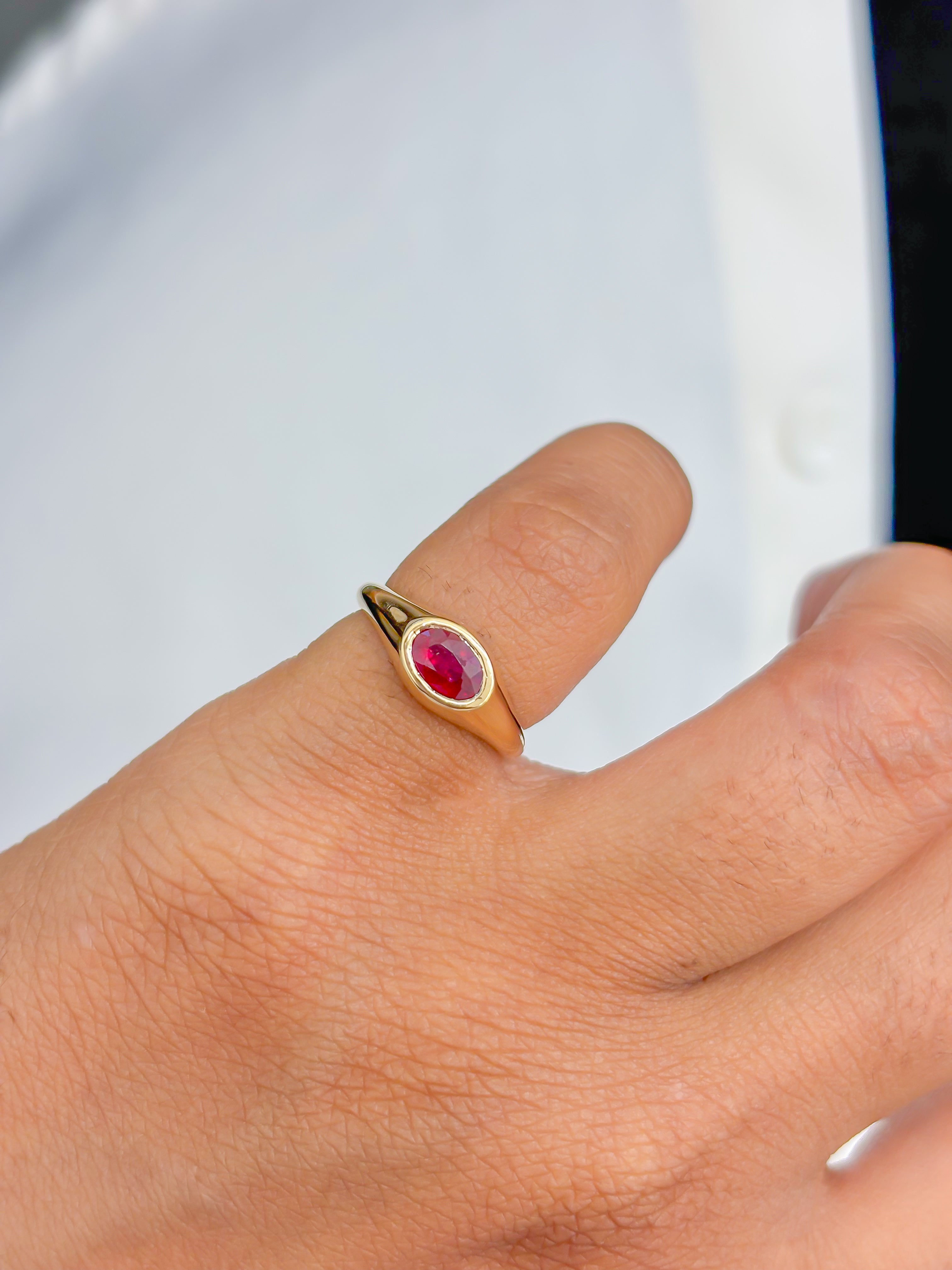 JPRG-4112/10074 Ruby Ring | 14K
