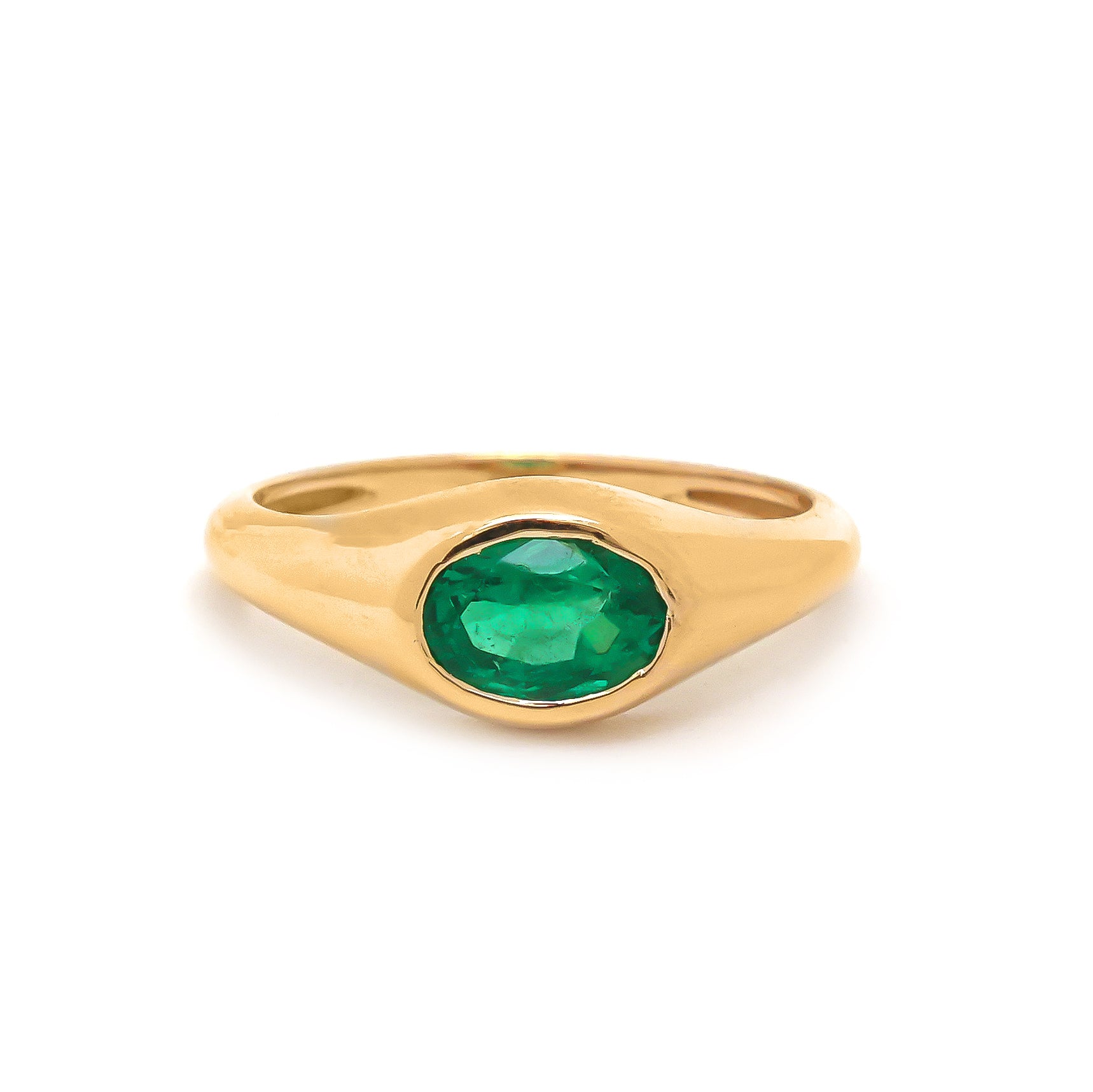 JPRG-4124/10086 Emerald Ring | 14K