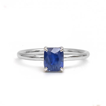 JPRG-4131/10104 Blue Sapphire Ring | 18K