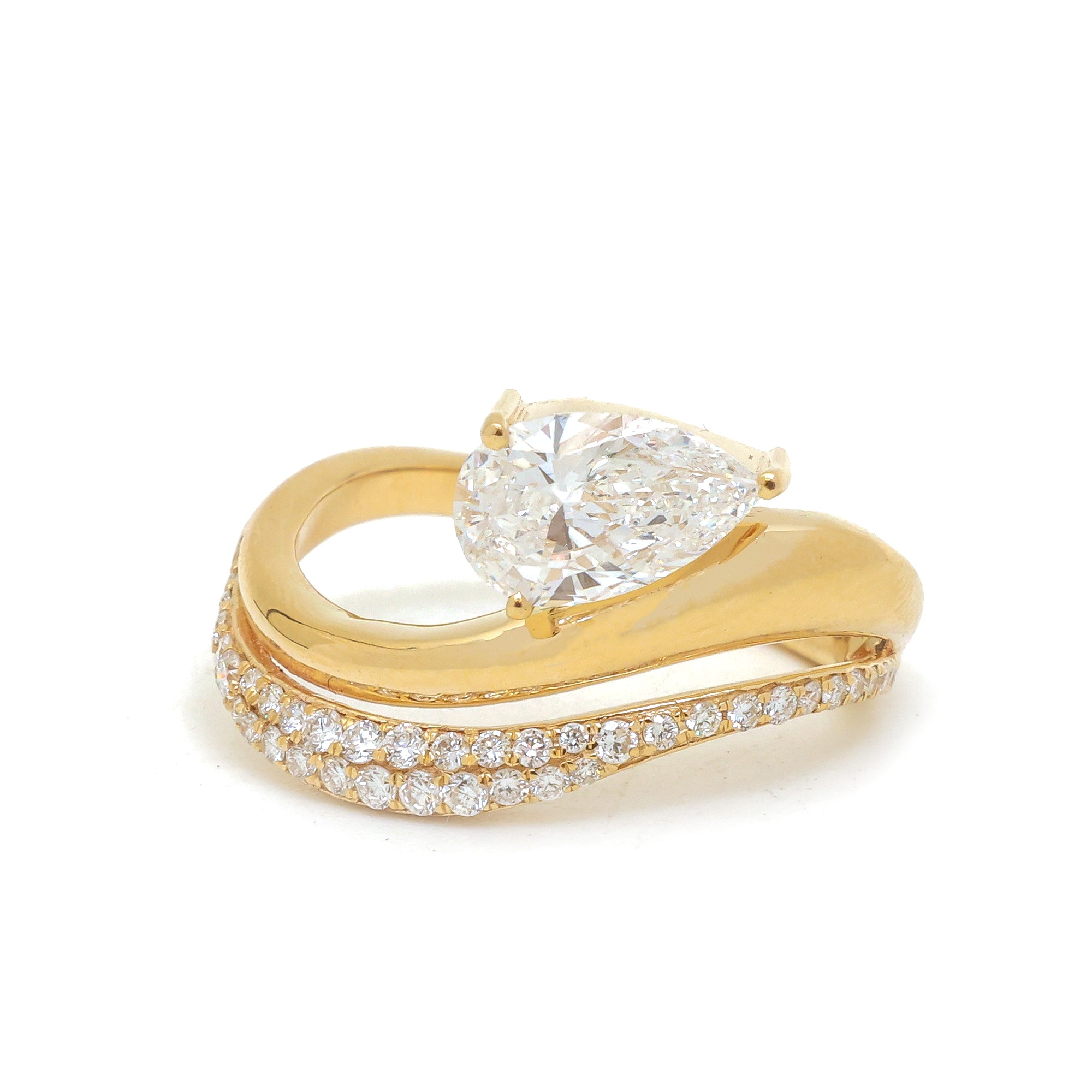 JPRG-4148/10159 Lab Grown Diamond Ring | 14K