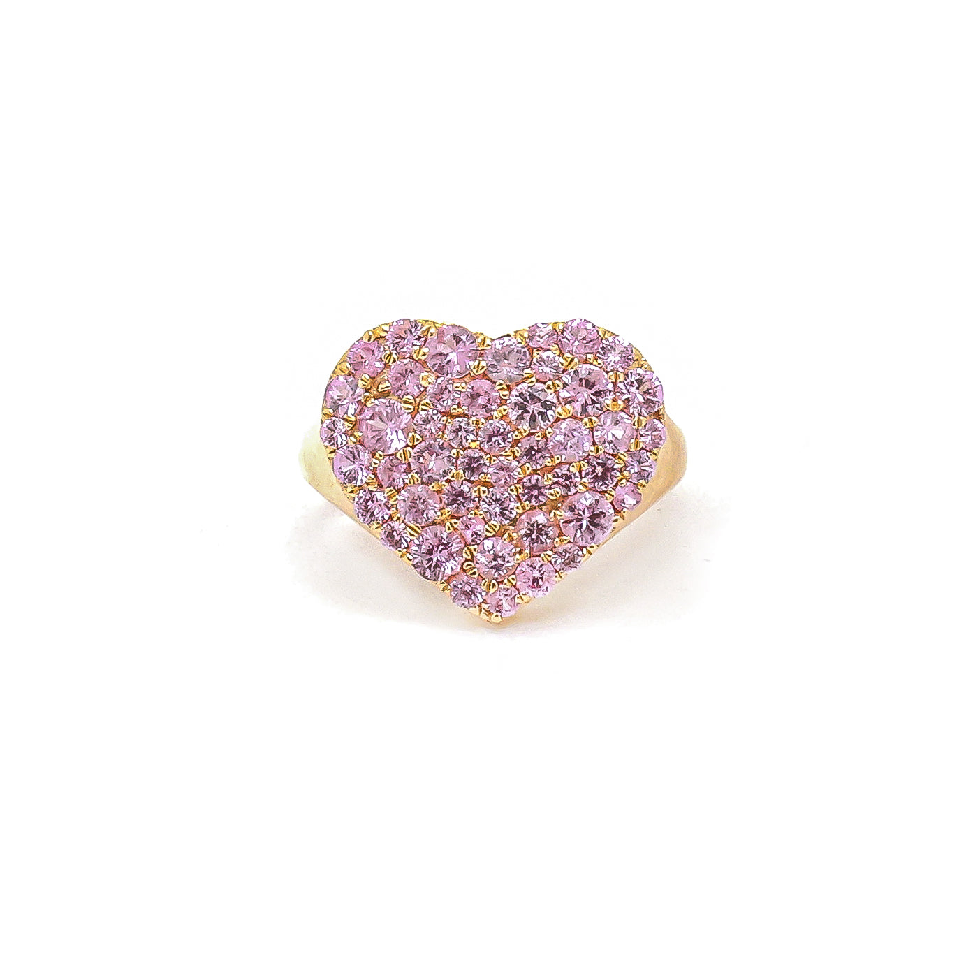 JPRG-4151/10188 Pink Sapphire Ring | 14K