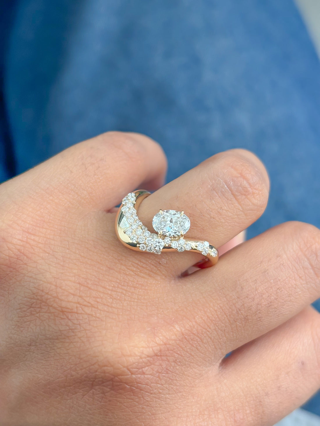 JPRG-4158/10196 Lab Grown Diamond Ring | 14K