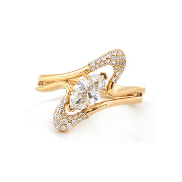 JPRG-4170/10215 Lab Grown Diamond Ring | 14K