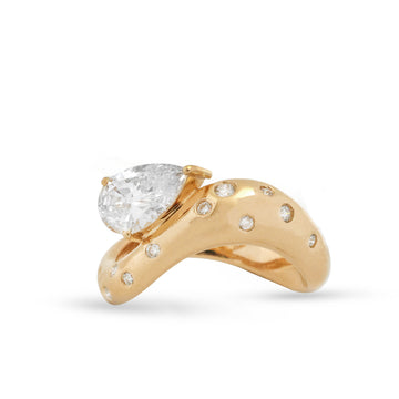 JPRG-4171/10217 Lab Grown Diamond Ring | 14K