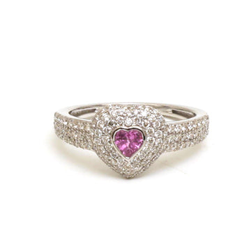 JPRG-4214/10307 Pink Sapphire Diamond Ring | 18K