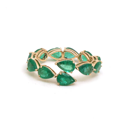 JPRG-4215/10312 Emerald Ring | 14K