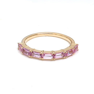 JPRG-4216/10316 Pink Sapphire Ring | 14K