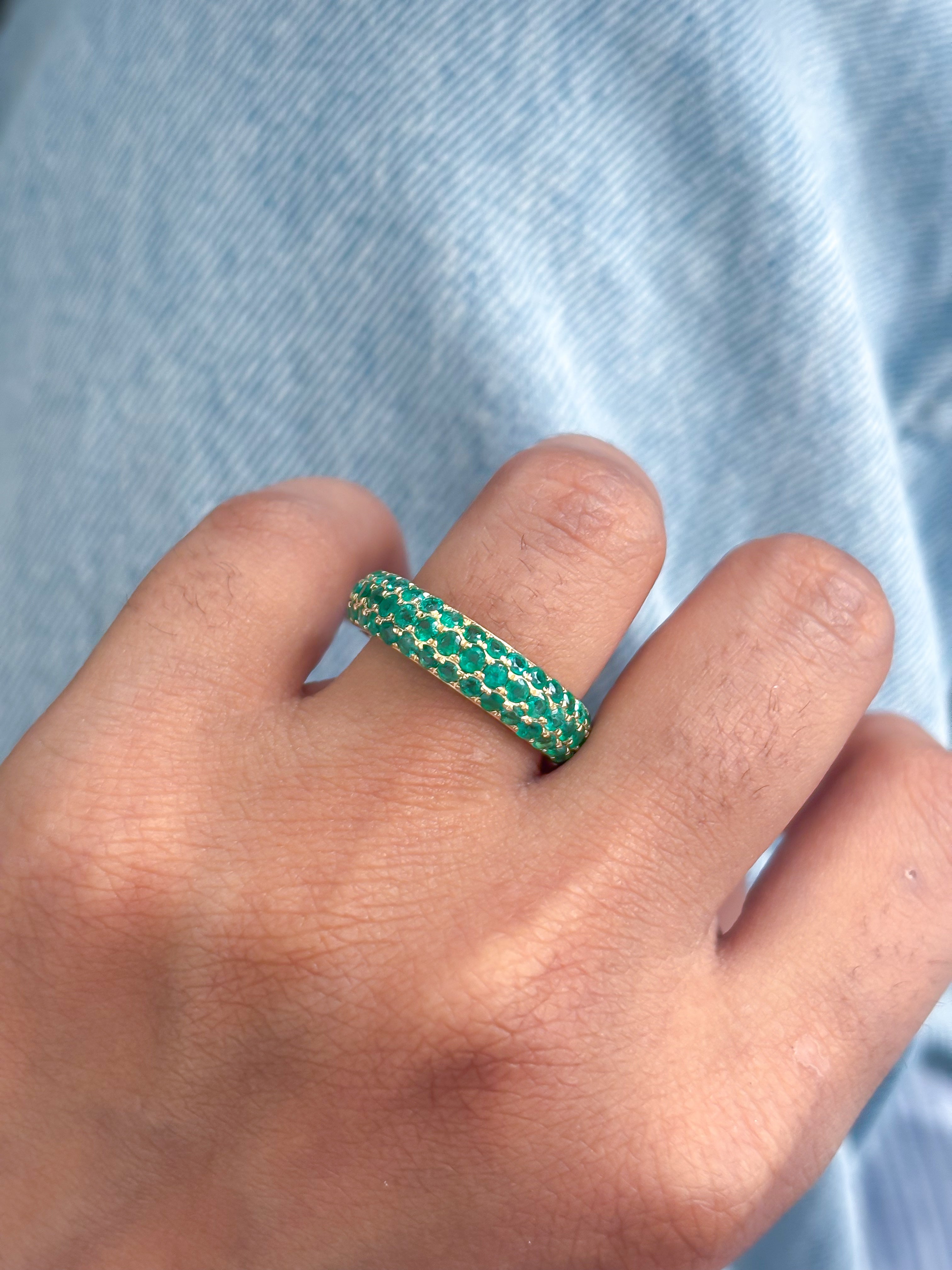 JPRG-4217/10319 Emerald Ring | 14K