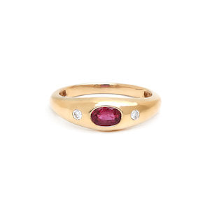 JPRG-4252/10426 Ruby Diamond Ring | 18K