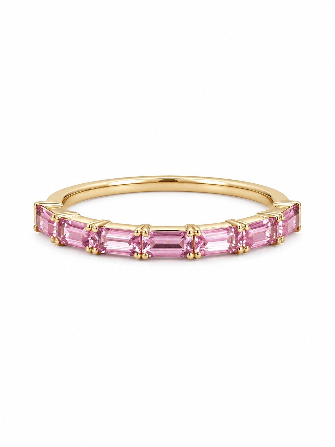 JPRG-4260/10441 Pink Sapphire Ring | 14K