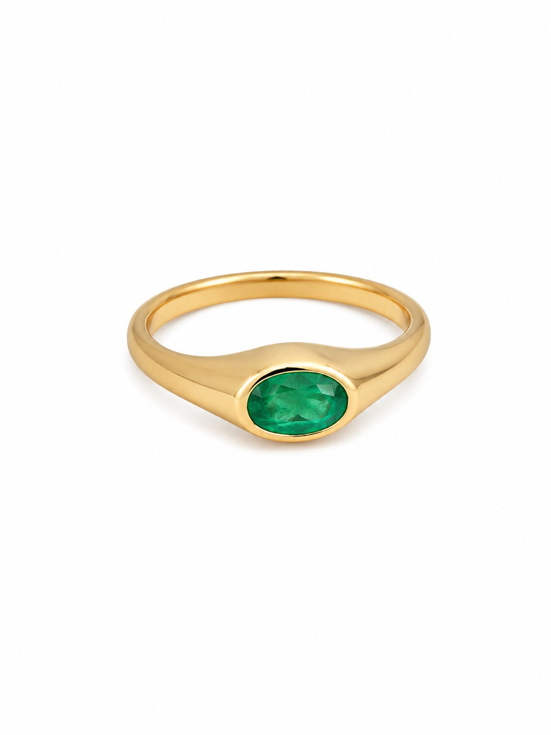 JPRG-4275/10474 Emerald Ring | 14K