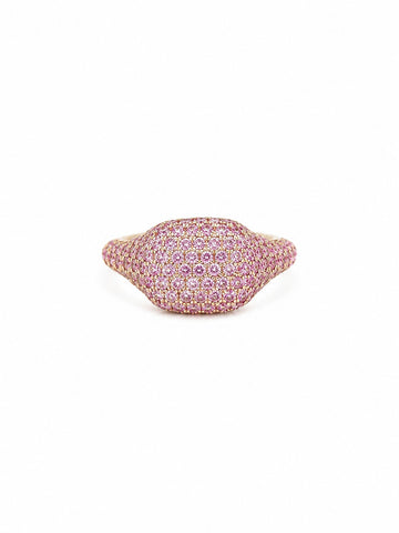 JPRG-4284/10494 Pink Sapphire Ring | 14K