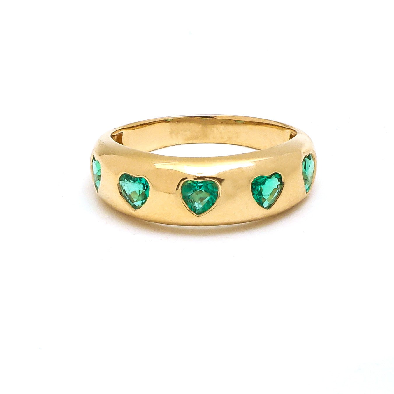JPRG-4308/10575 Emerald Ring | 18K
