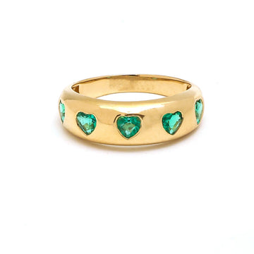 JPRG-4308/10575 Emerald Ring | 18K