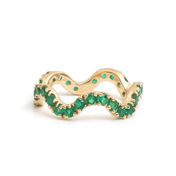 JPRG-4313/10608 Emerald Ring | 14K