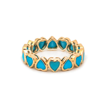 JPRG-4319/10658 Turquoise Ring | 14K