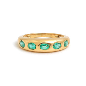 JPRG-4326/10704 Emerald Ring | 18K