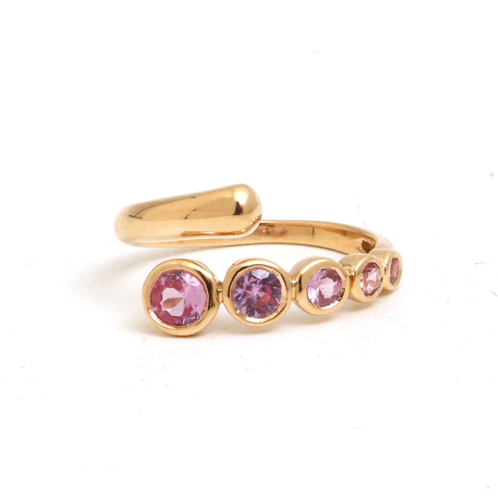 JPRG-4328/10706 Pink Sapphire Ring | 18K