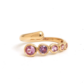 JPRG-4328/10706 Pink Sapphire Ring | 18K