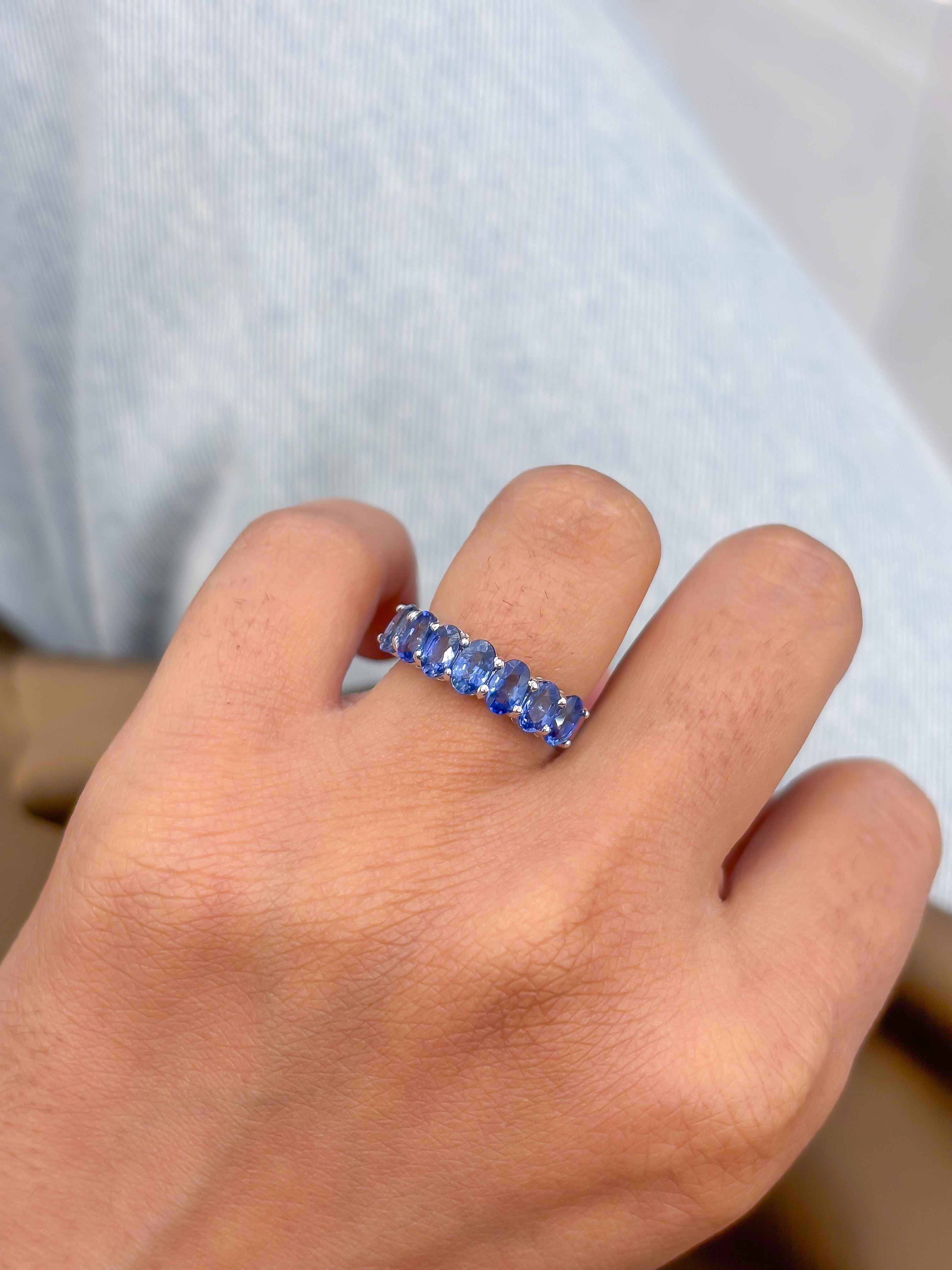 JPRG-4331/10709 Blue Sapphire Ring | 18K