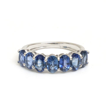 JPRG-4331/10709 Blue Sapphire Ring | 18K