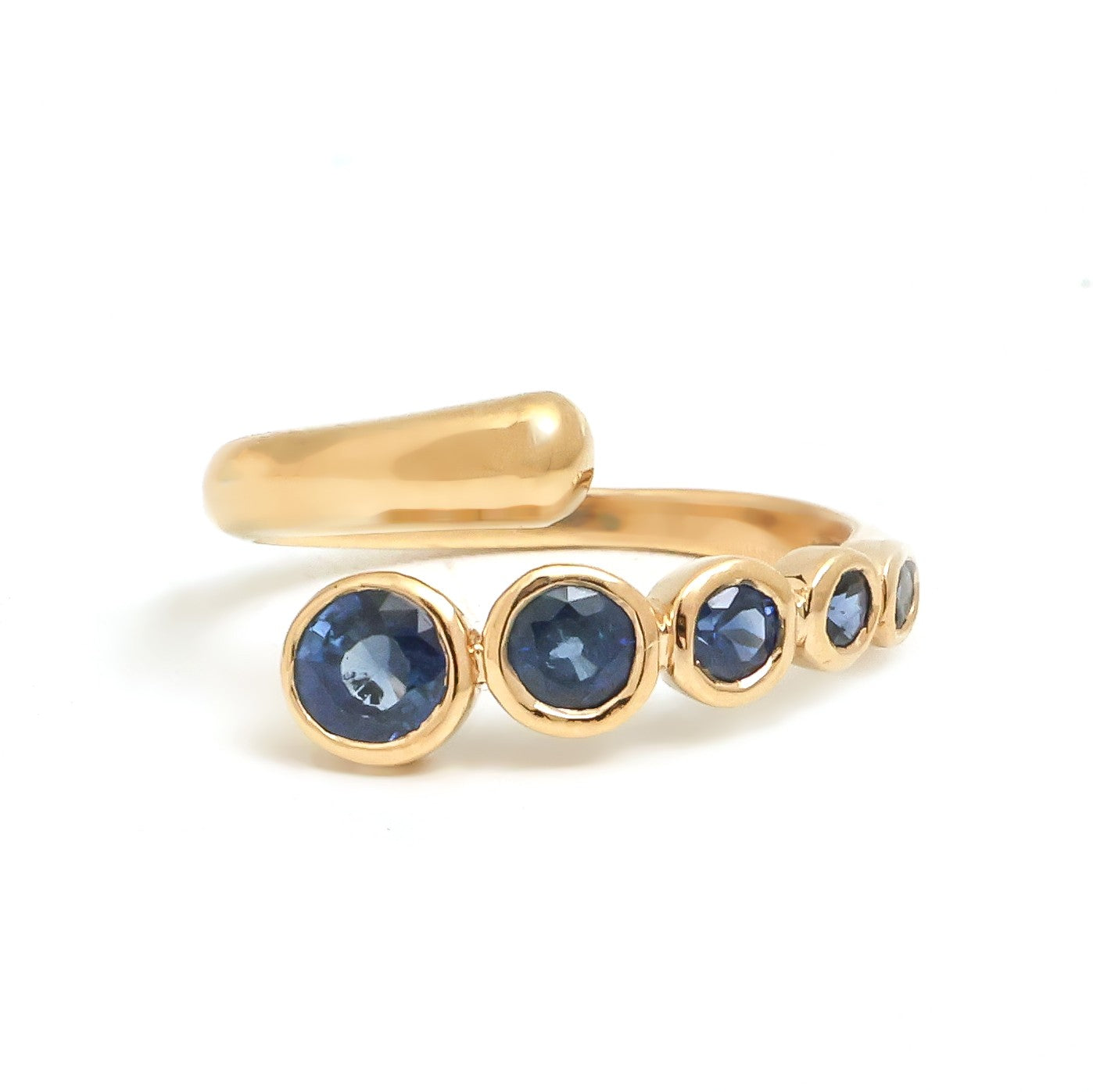 JPRG-4332/10710 Blue Sapphire Ring | 18K