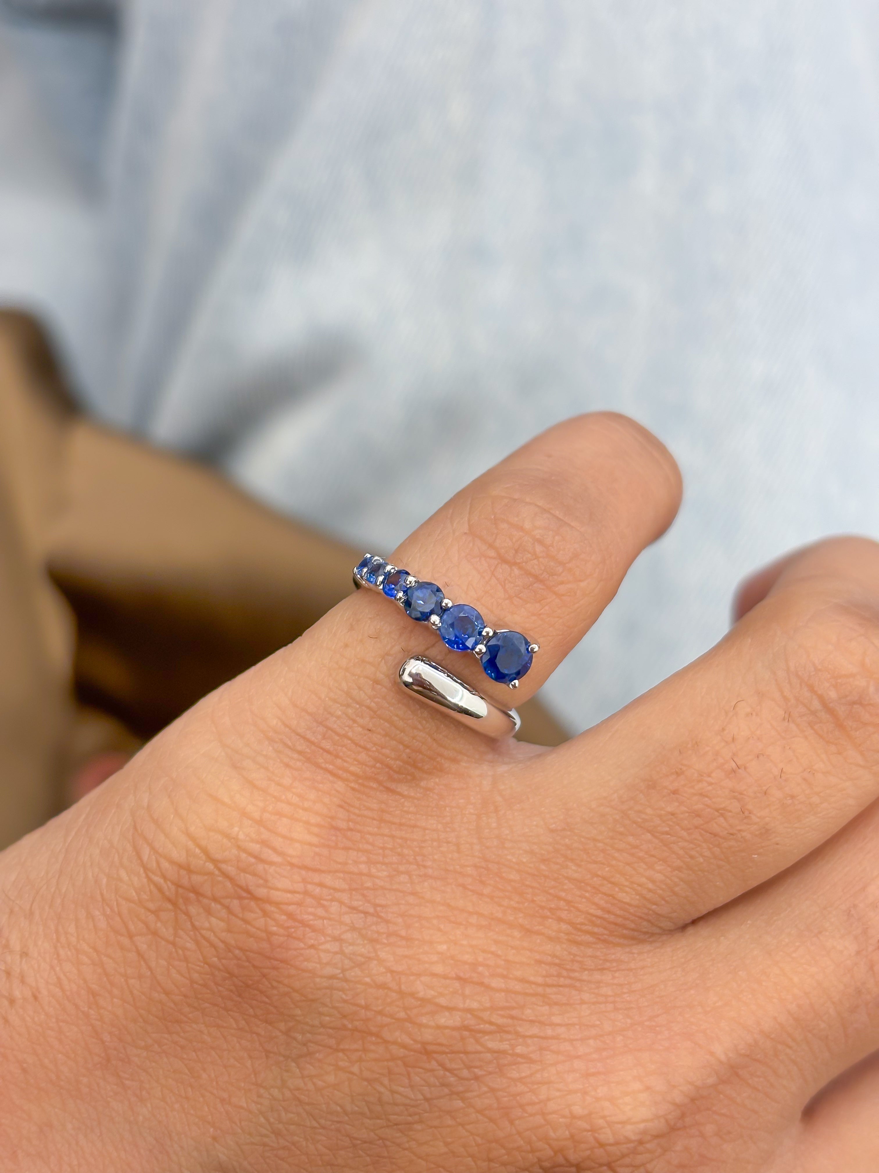 JPRG-4333/10711 Blue Sapphire Ring | 18K