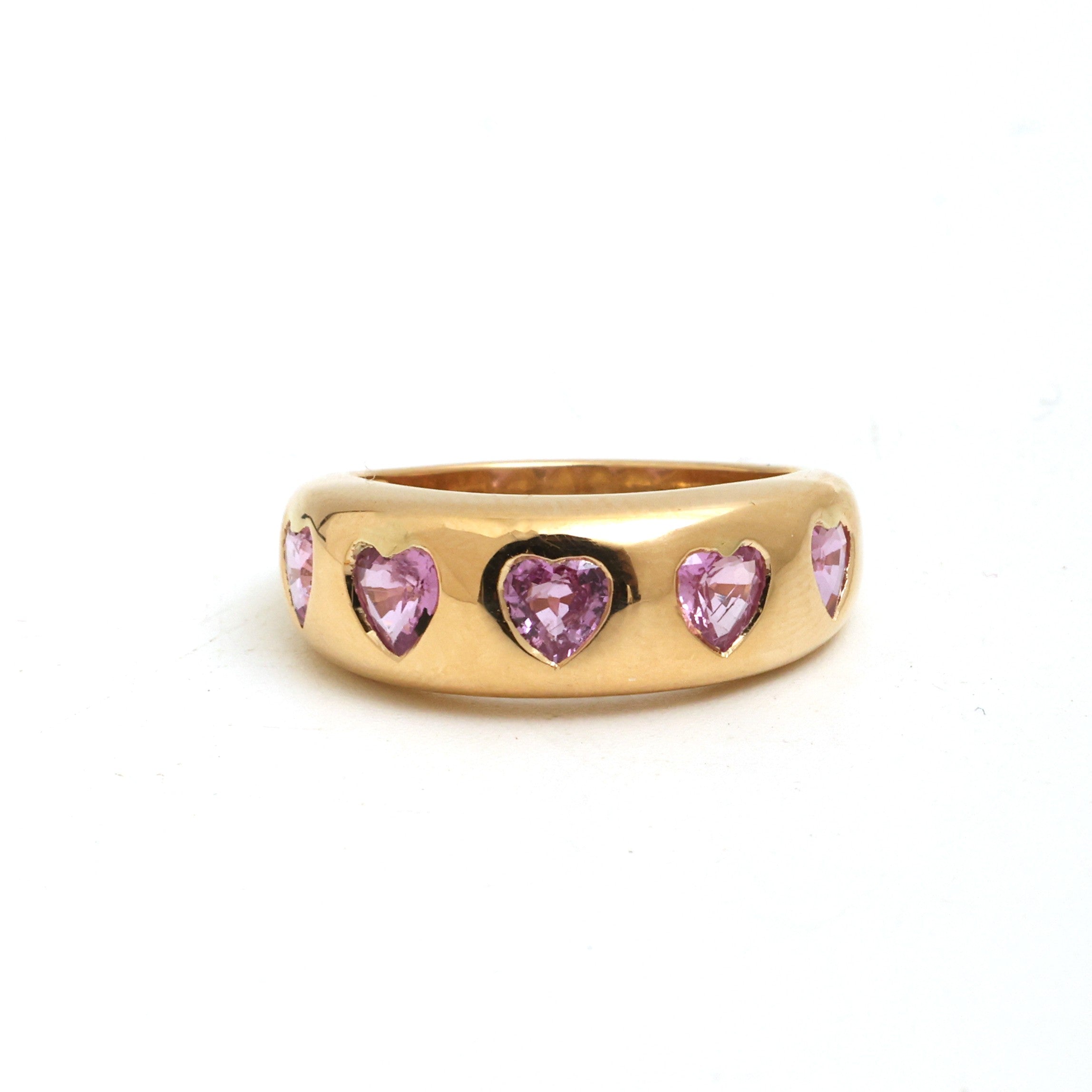 JPRG-4334/10712 Pink Sapphire Ring | 18K