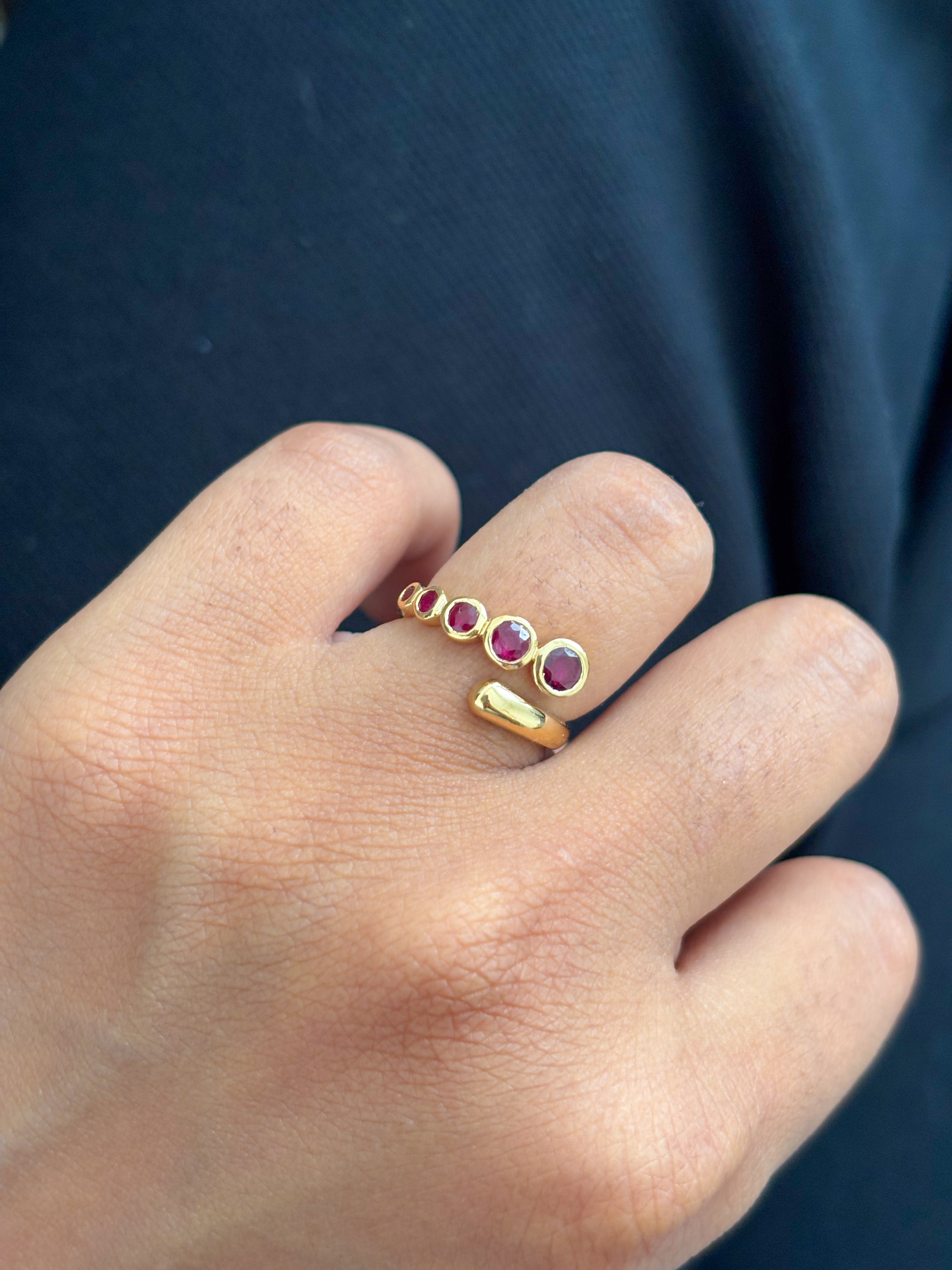 JPRG-4335/10713 Ruby Ring | 18K