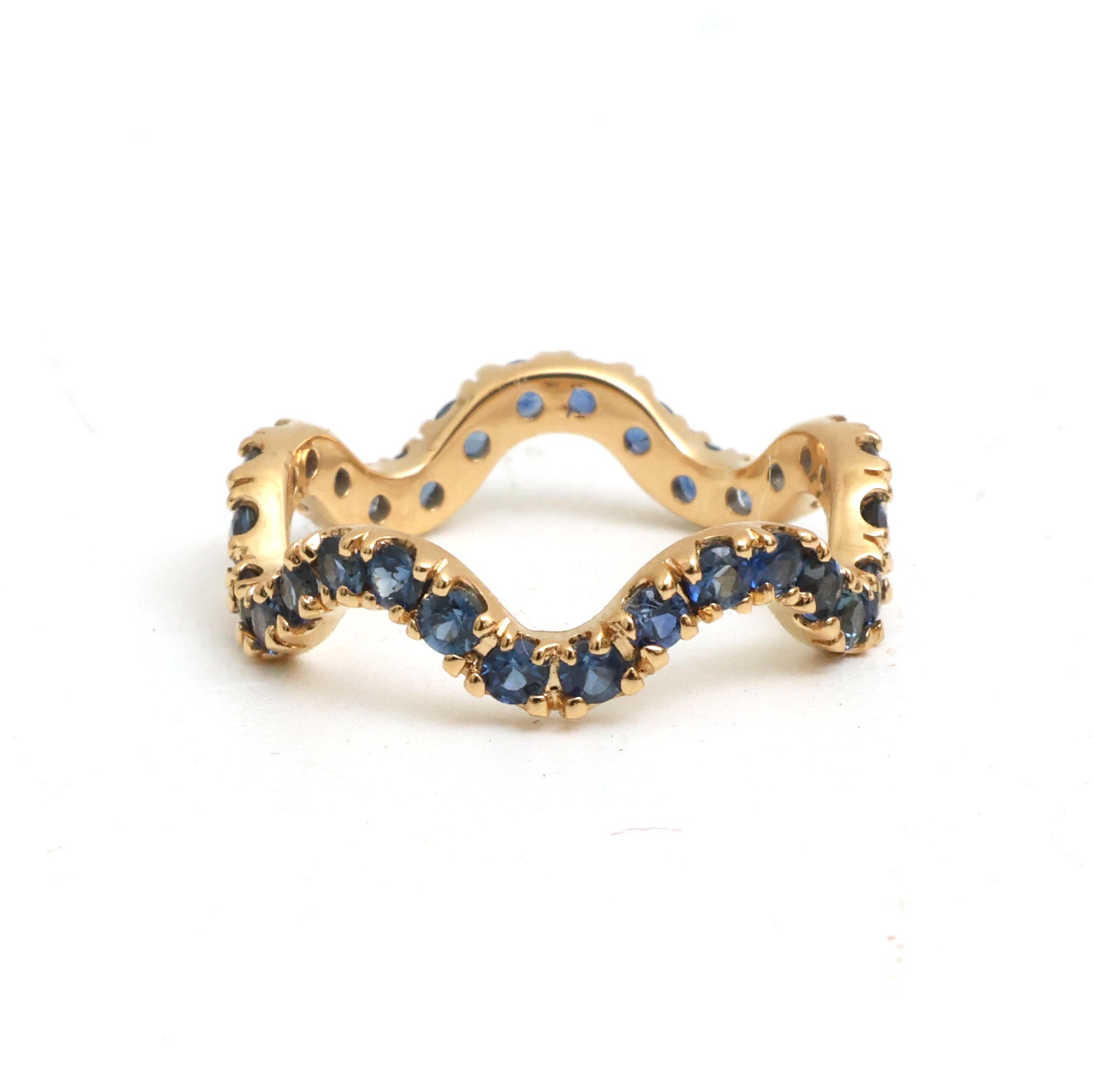 JPRG-4336/10714 Blue Sapphire Ring | 18K