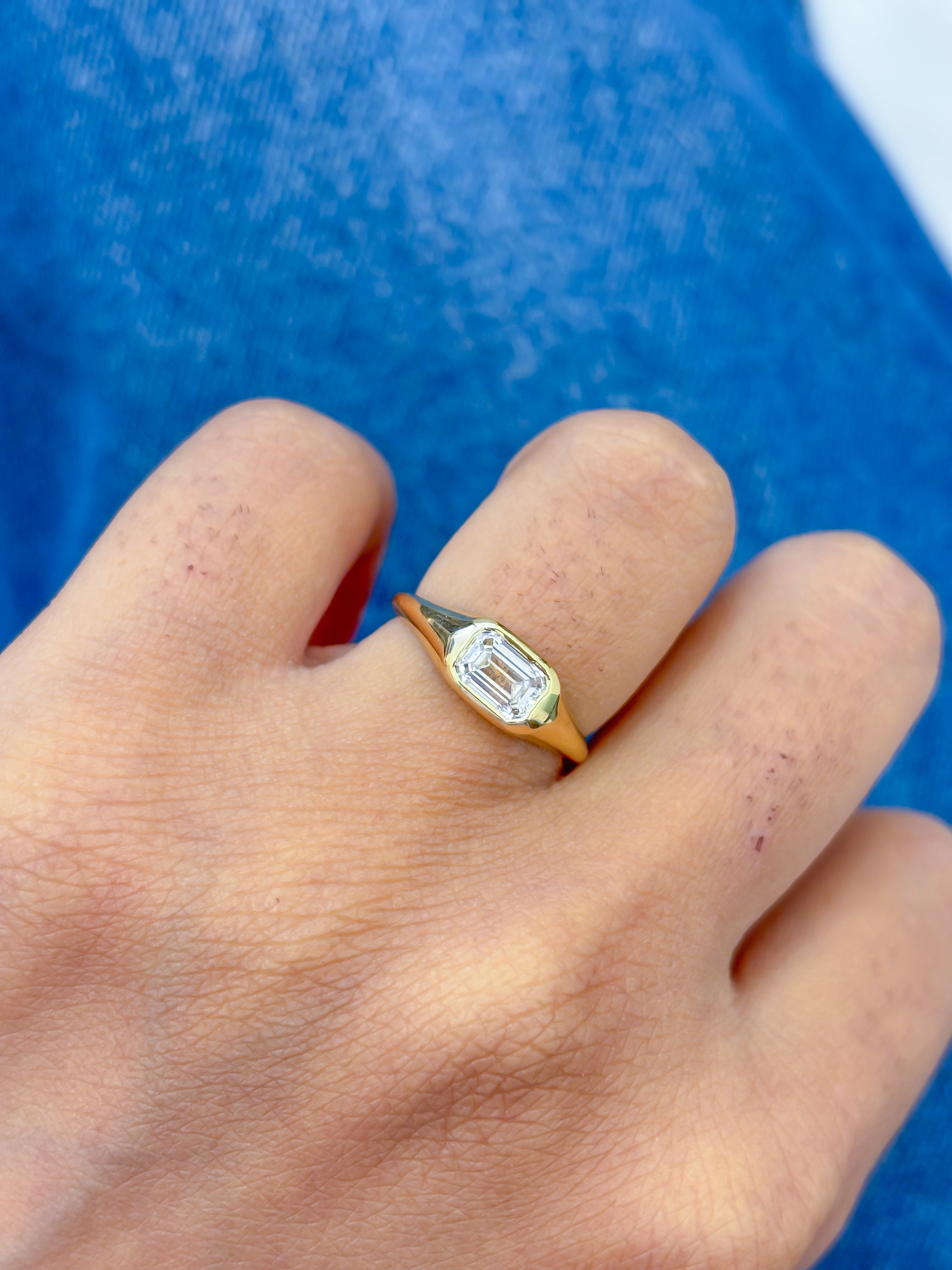 JPRG-4351/10758 Lab Grown Diamond Ring | 18K