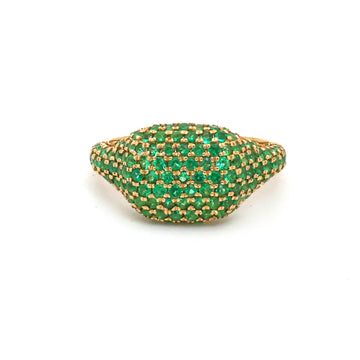 JPRG-4352/10757 Emerald Ring | 18K