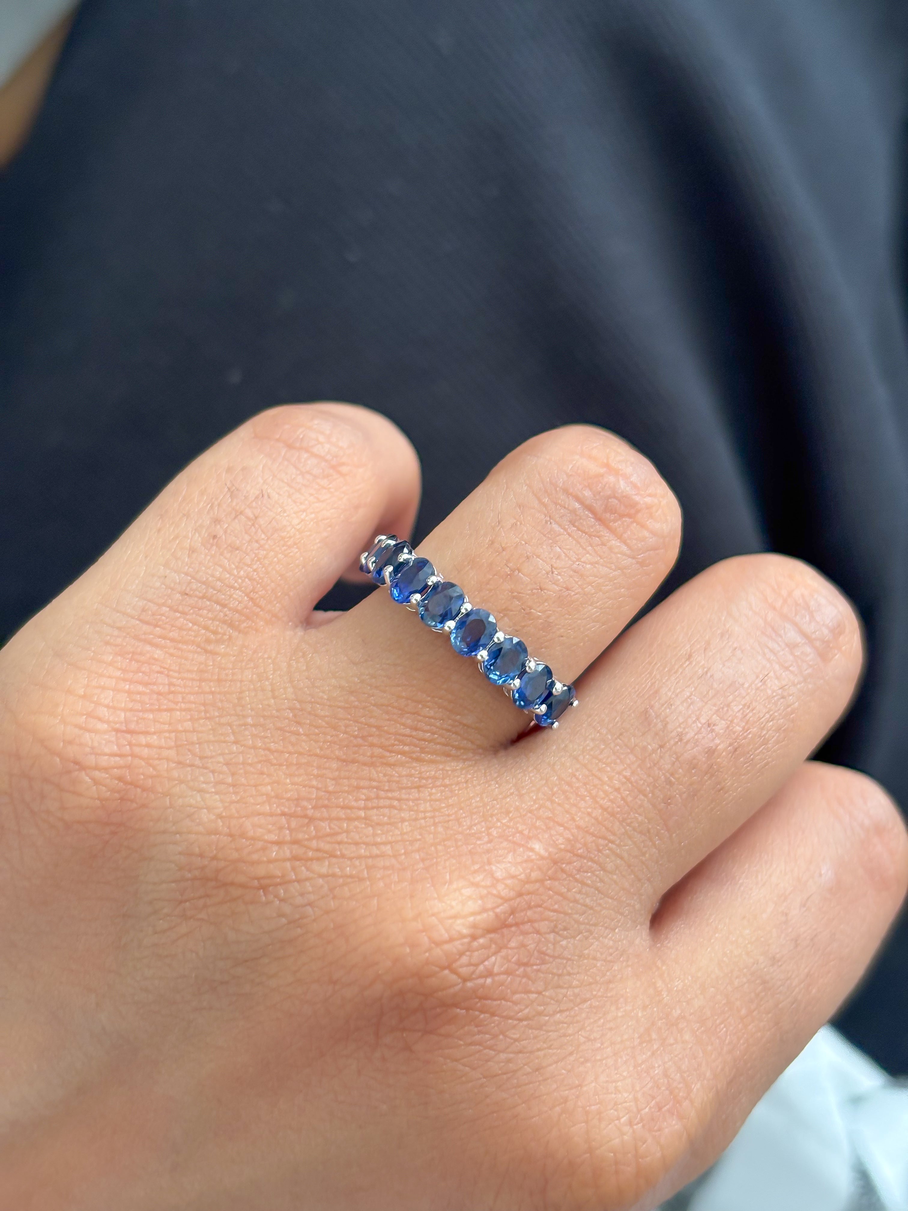 JPRG-4356/10762 Blue Sapphire Ring | 18K