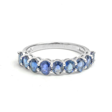 JPRG-4356/10762 Blue Sapphire Ring | 18K