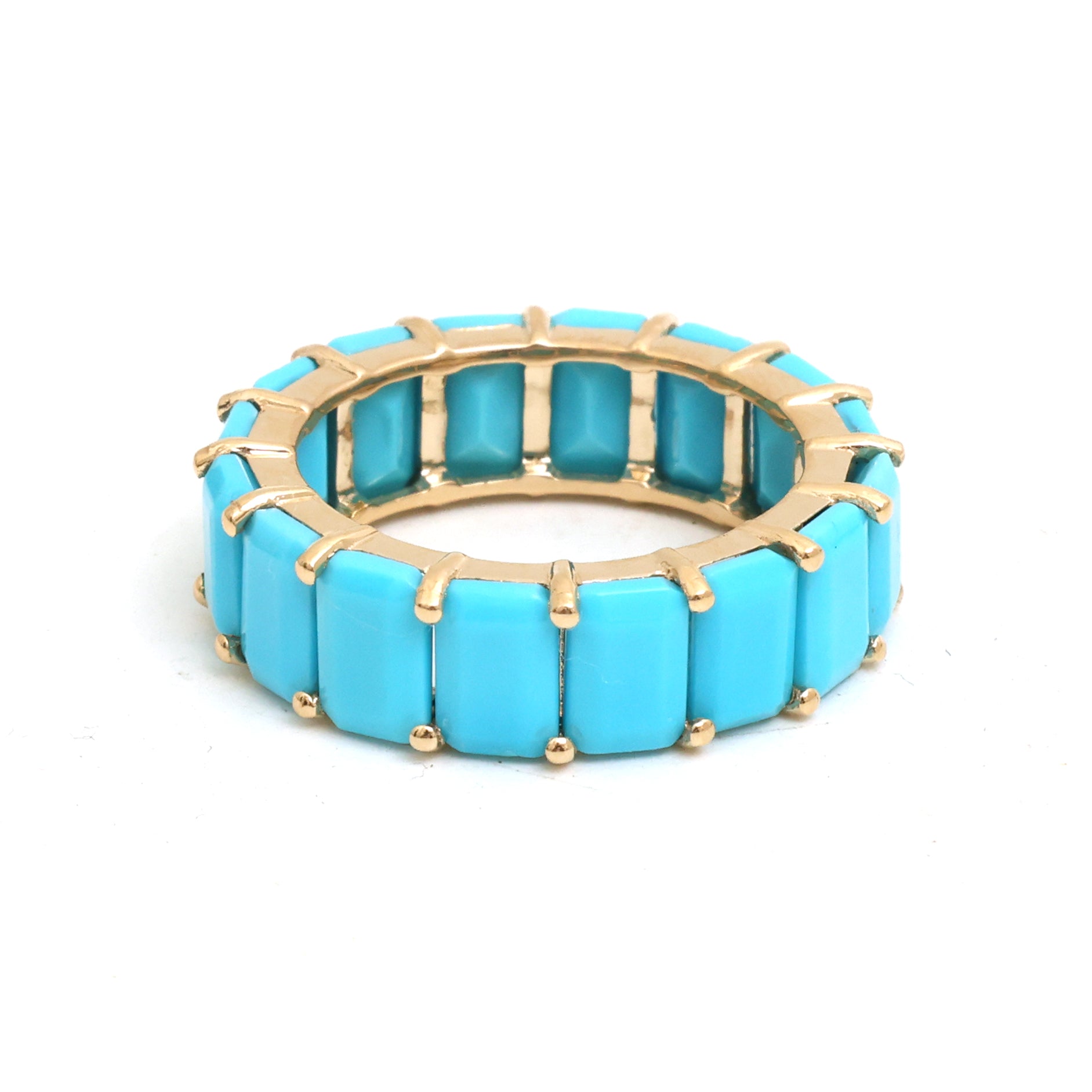 JPRG-4361/10770 Turquoise Ring | 14K