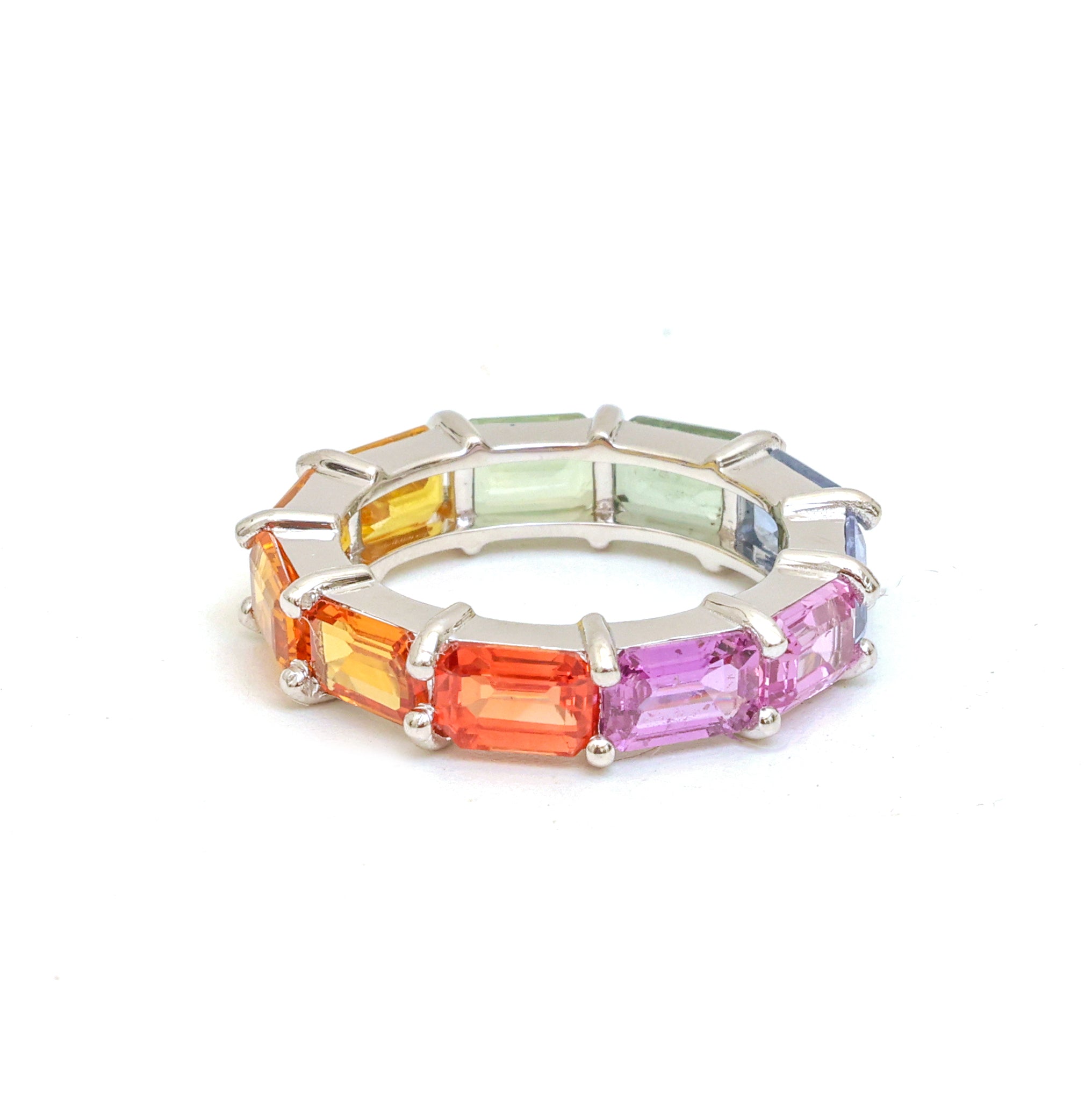 JPRG-4364/10801 Rainbow Sapphire Ring | 14K
