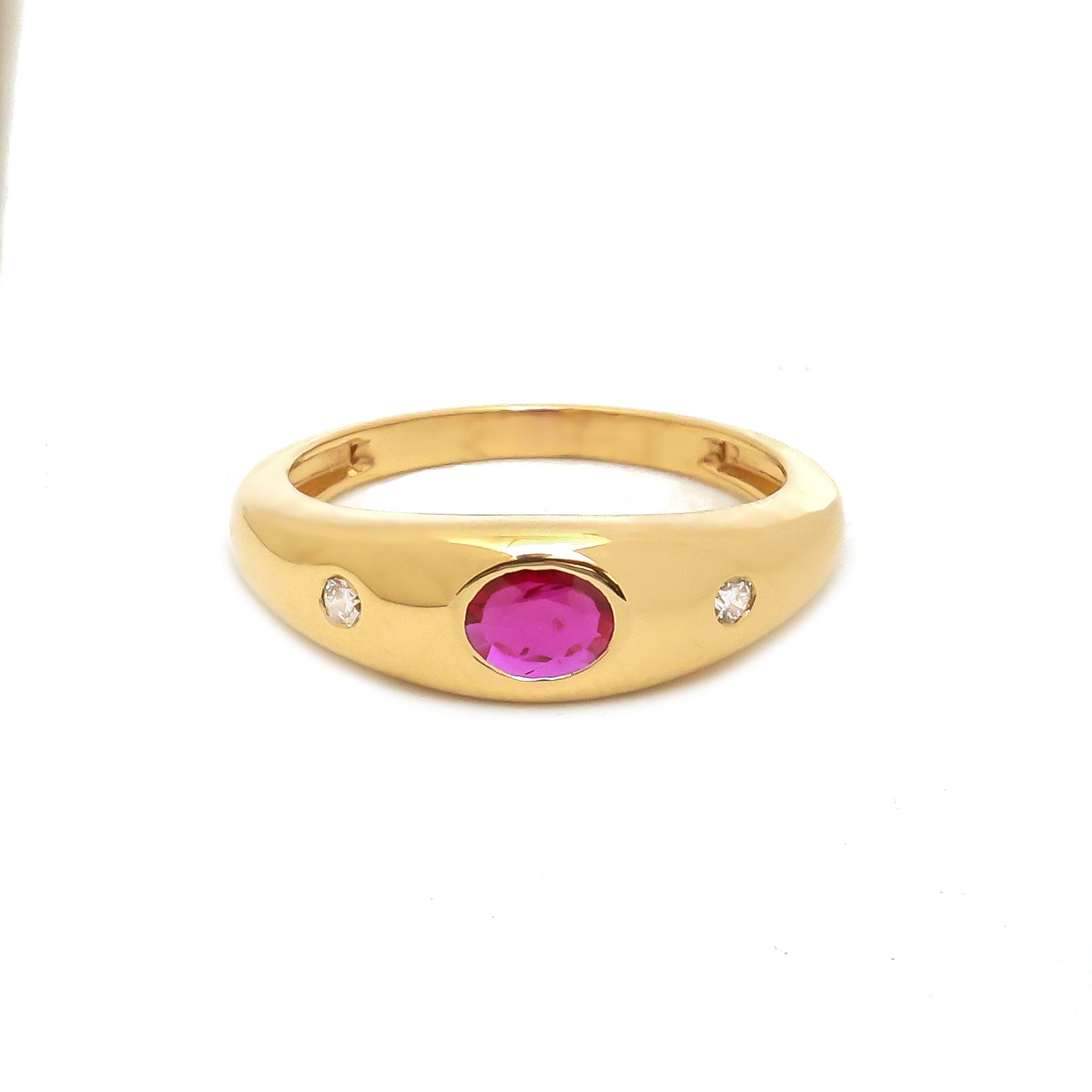 JPRG-4368/10830 Ruby Diamond Ring | 18K