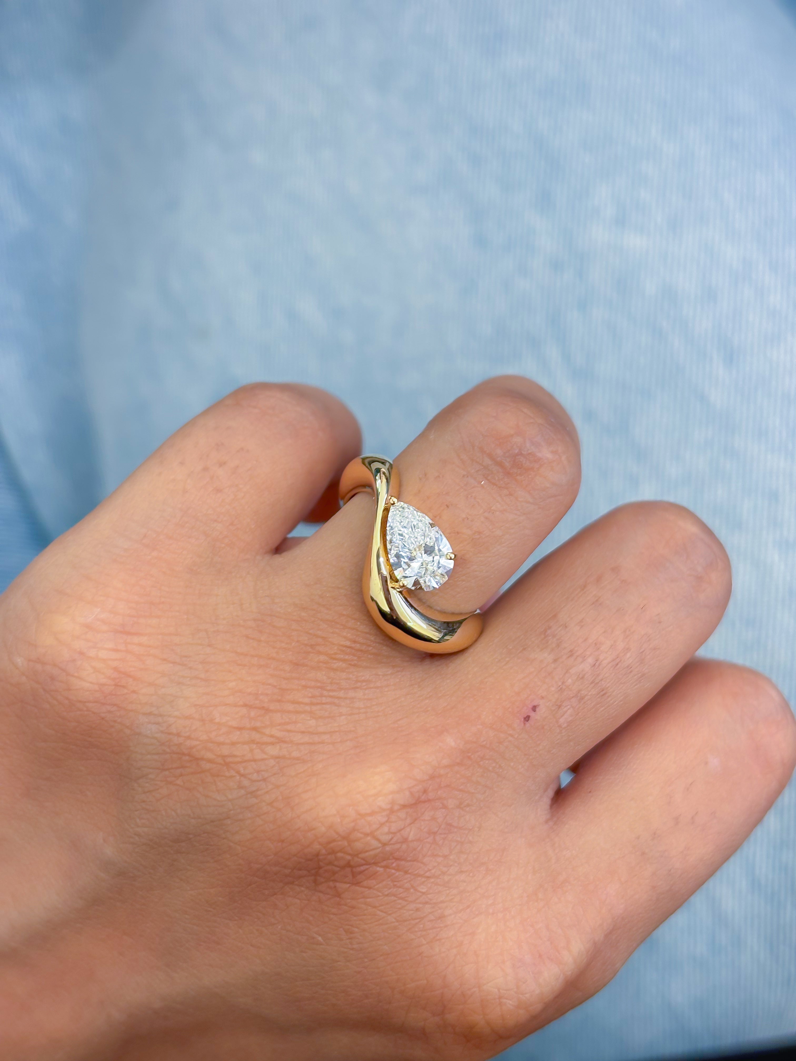 JPRG-4374/10862 Lab Grown Diamond Ring | 14K