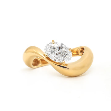 JPRG-4377/10865 Lab Grown Diamond Ring | 14K