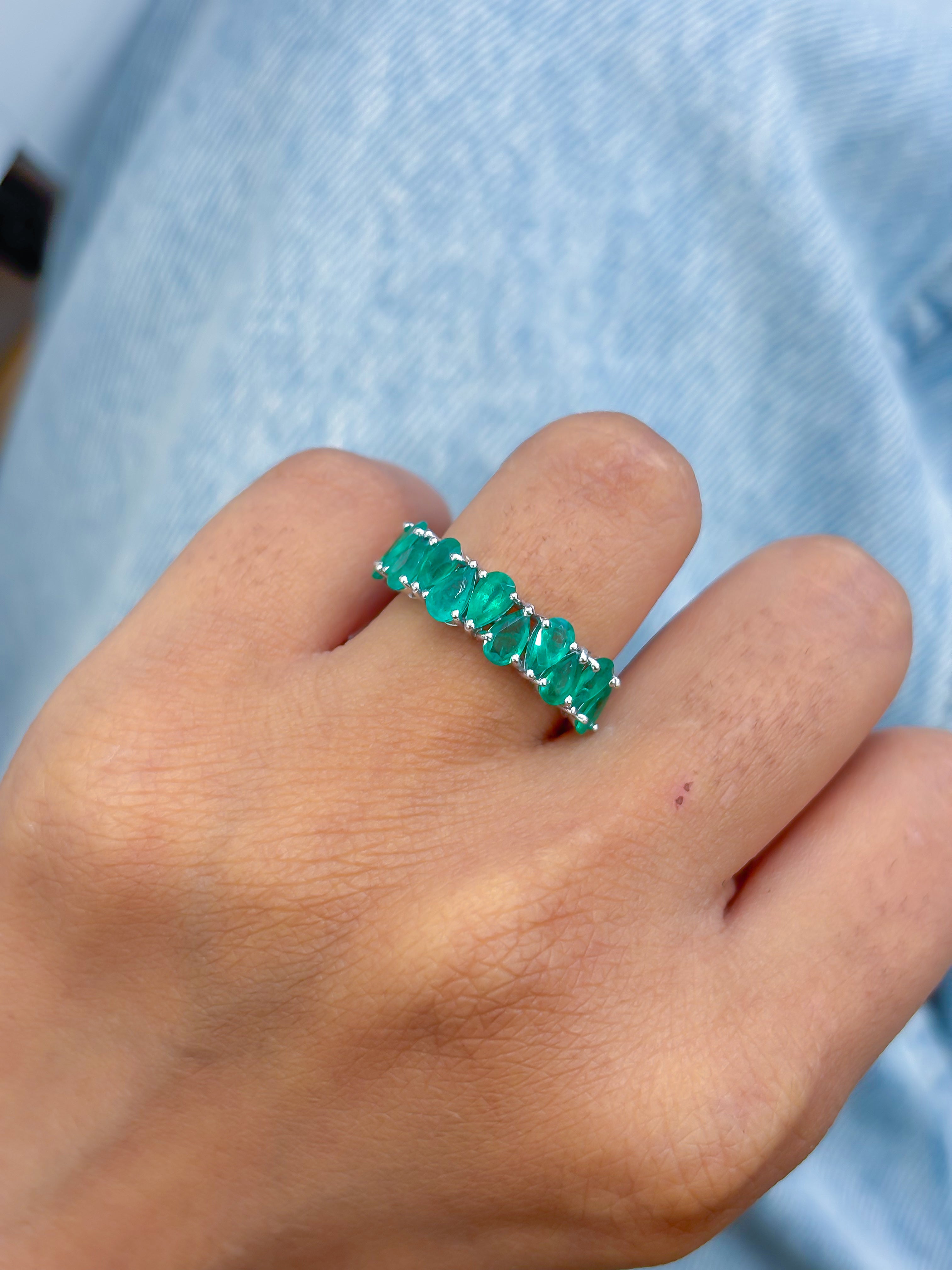 JPRG-4381/10869 Emerald Ring | 18K