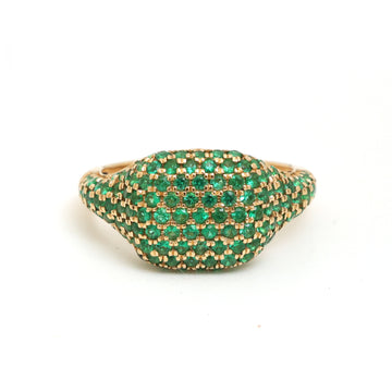 JPRG-4386/10877 Emerald Ring | 18K