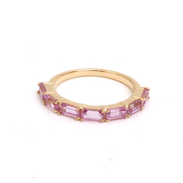 JPRG-4396/10943 Pink Sapphire Ring | 18K