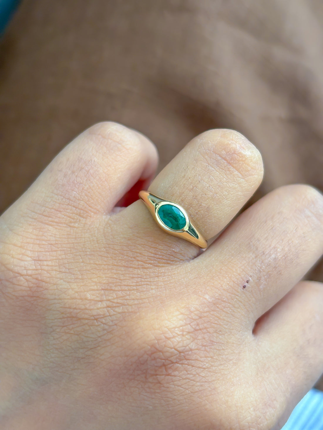 JPRG-4410/11002 Emerald Ring | 14K