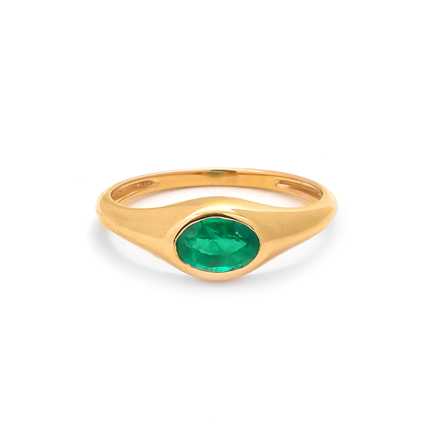 JPRG-4410/11002 Emerald Ring | 14K