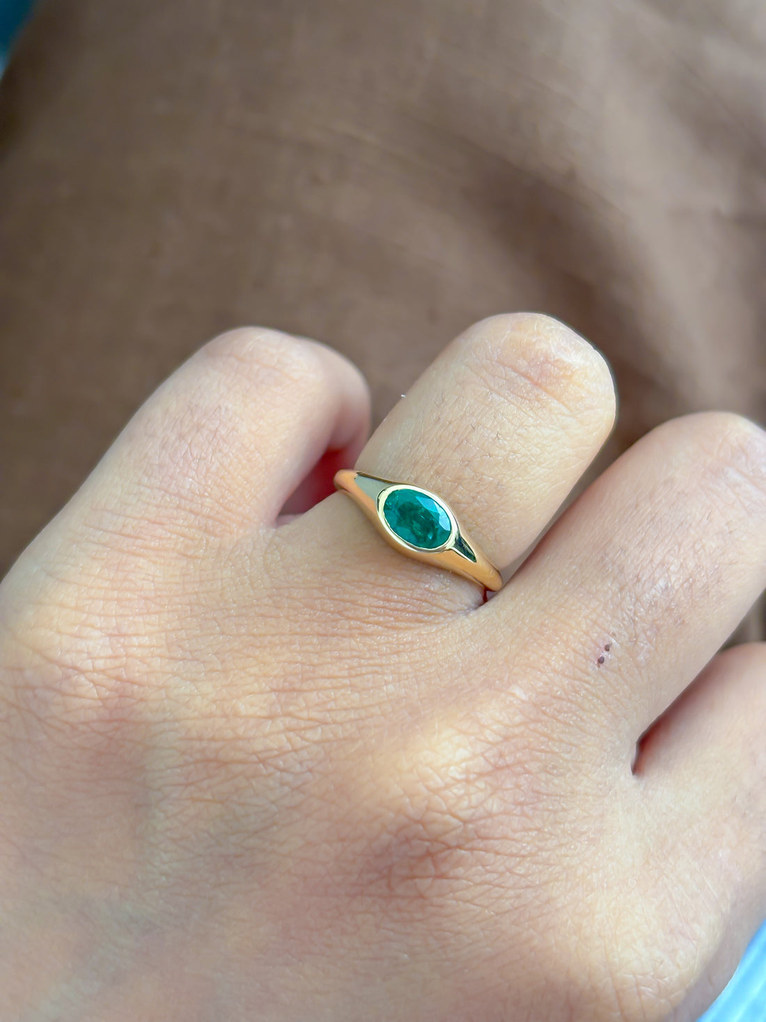 JPRG-4411/11003 Emerald Ring | 14K