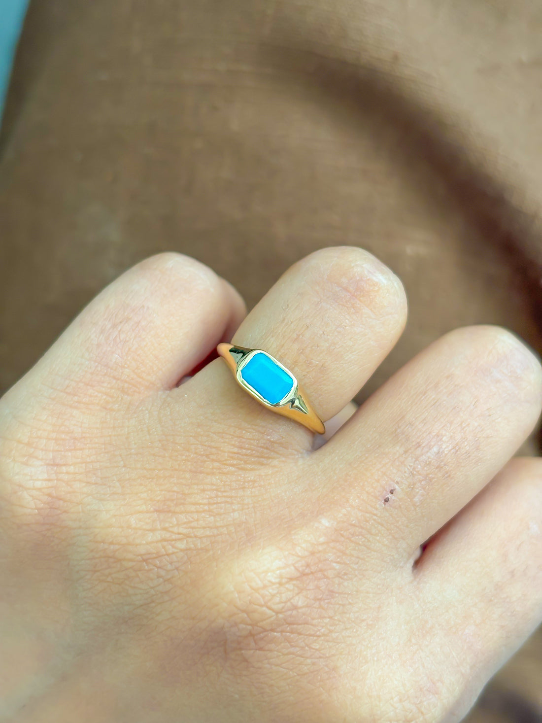 JPRG-4415/11006 Turquoise Ring | 18K