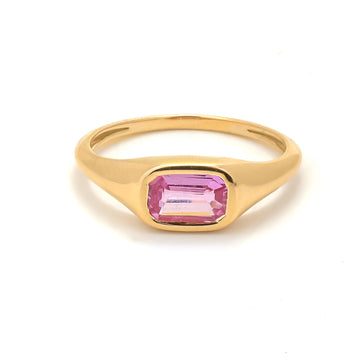 JPRG-4417/11008 Pink Sapphire Ring | 18K