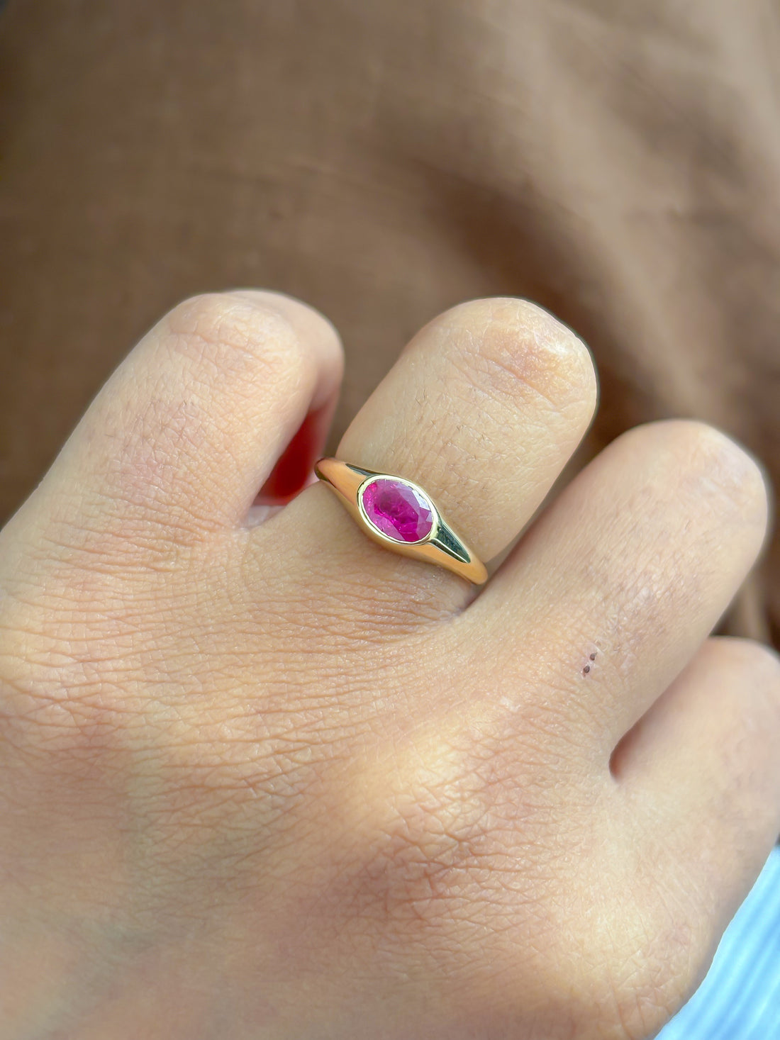 JPRG-4428/11019 Ruby Ring | 14K