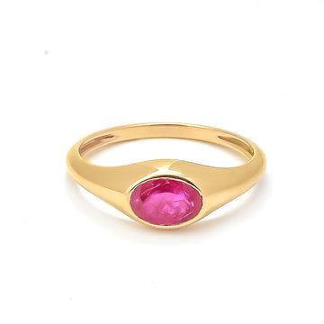 JPRG-4428/11019 Ruby Ring | 14K